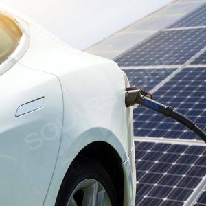 Kit fotovoltaica 6,6 kwp con batería de 5,1 kwh y cargador V2c